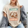 thumbnail image 2 of Crawford Last Name Retro Family Name Crawford Boxing T-Shirt, Multicolors, Size S-5XL, 2 of 5