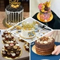 thumbnail image 5 of Efavormart Set of 18 - Metallic Gold Round Cake Boards, Scalloped Edge Cake Circle Base - 6"-8"-10" for Birthday Cake Decorations, Cookies, Pies, Cupcakes, Muffins, Pizza Serving, 5 of 11