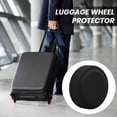 thumbnail image 3 of Kripyery 8Pcs Silicone Luggage Wheel Silent Covers - Soft Flexible Wear Resistant Noise Reducing Suitcase Wheel Protector Covers, 3 of 8