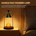 thumbnail image 5 of Candle Warmer Lamp With Timer, Dimmable Candle Lamp Warmer Electric Candle Warmer Compatible With Small And Large Scented Candles, Candle Melter For B, 5 of 5