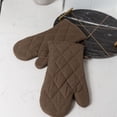 thumbnail image 5 of Fabstyles Solo Oven Mitt Set of 2, 100% Cotton Heat Resistant Kitchen Set (7"X12"), 5 of 5