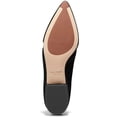 thumbnail image 3 of Cole Haan Womens Viola Skimmer Suede Pointed Toe Block Heels, 3 of 3