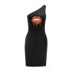 thumbnail image 1 of Vestido de mujer con hombros descubiertos, ropa de verano, minivestido de calle para desplazamientos XL, 1 of 7