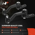 thumbnail image 3 of A-Premium 2Pcs Steering Idler Arms Compatible with Chevrolet Chevy Astro GMC Safari 1990-2005 AWD, 3 of 8