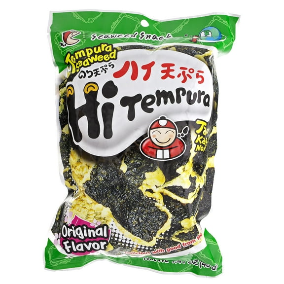 Tao Kae Noi Original Style Hi Tempura Seaweed Chips, 1.41 oz, 1 Count
