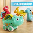 thumbnail image 2 of 4Pcs Baby Toy Cars Con Play Mat Fricción Powered Construction Truck Toy Early Educational Mini Cars Juguetes Para Niños Regalo De Cumpleaños De Navidad Muyoka Hogar, 2 of 7