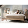 thumbnail image 6 of Monterey Solid Wood Tan Coastal Modern Queen Bed, 6 of 13