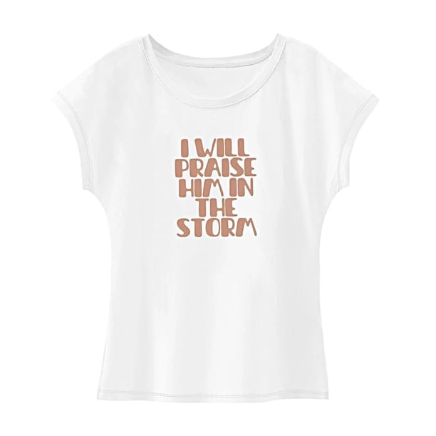 Camiseta para mujer Verano Ropa clásica Camisa de cuello redondo para playa Senderismo Trabajo SG