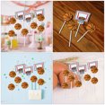 thumbnail image 5 of Basketball Cake Insert Cupcakes Basketball Sports Party Decor Treat Picks Sports Decor Party Decor Cake Pick Baby, 5 of 6