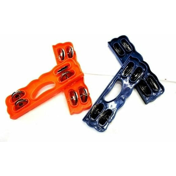 2 PAIR FIBER KHARTAL MUSICAL INSTRUMENT METAL ZINGELS