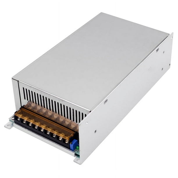 Adaptador de Corriente Conmutada de 800 W, CC 24 V, CA 100-240 V, SMPS, Voltaje Ajustable CNC para Motor de Agitación LED