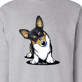 thumbnail image 3 of Inktastic Tri Color Corgi Adult Sweatshirt, 3 of 4