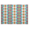 thumbnail image 2 of Addison Rugs Chantille Indoor/Outdoor Transitional Geometric Blush Washable Rectangle Rug, 1'8" x 2'6", 2 of 6