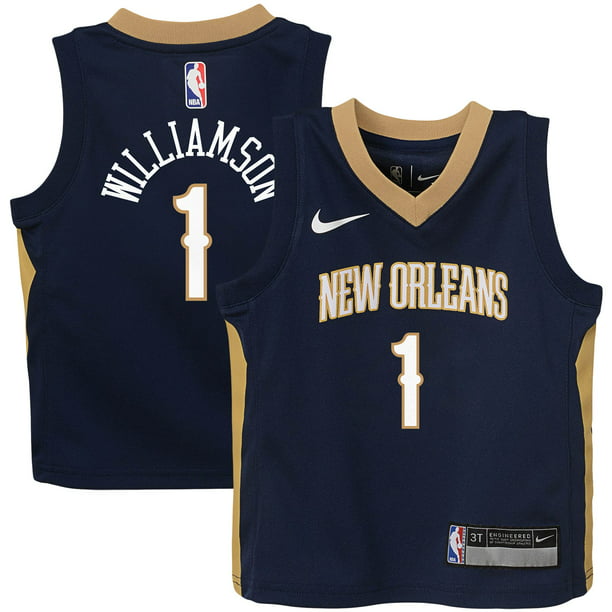 Nike - Zion Williamson New Orleans Pelicans Nike Toddler Replica Jersey ...