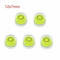 GJX 5 Pcs Round Bubble Level for Spirit Level Bullseye Level Measurement Instrument