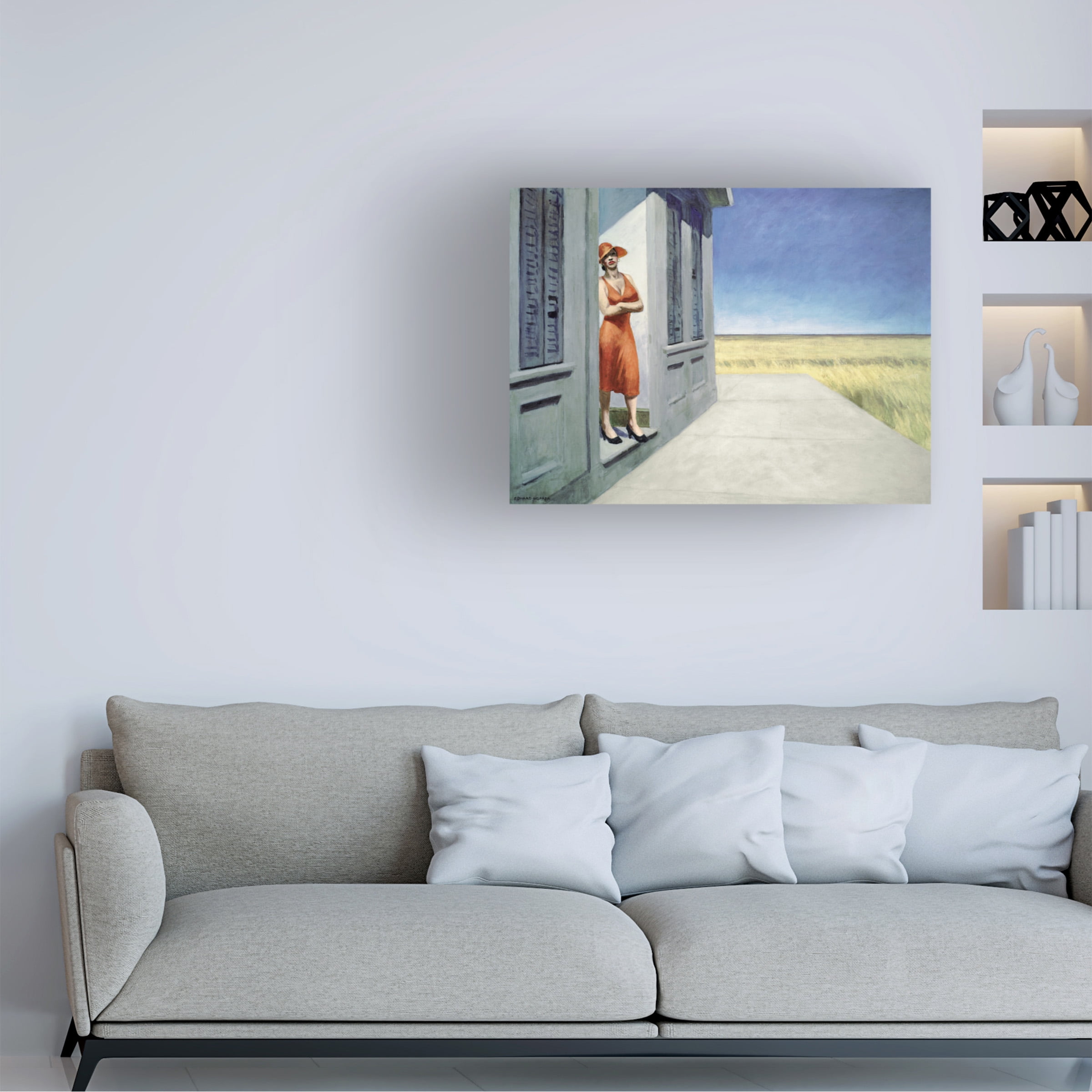Edward Hopper 'Carolina Morning' Canvas Art