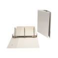 thumbnail image 4 of Slant D-Ring View Binder, 3 Rings, 5" Capacity, 11 x 8.5, White, 4 of 5