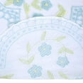 thumbnail image 1 of Better Trends Bloomfield Collection Bedspread, Queen, Blue, 1 of 4