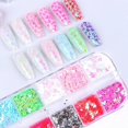 thumbnail image 4 of 3D Butterfly Nail Glitter Sequins Laser Butterfly Nail Art Stickers Decals Butterfly Nail Sequin Acrylic Paillettes Holographic Nail Sparkle Glitter B, 4 of 4