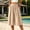 Khaki plus size capri pants for women a1, variant on Women's Plus Size Wide Leg Capri Pants with Pockets Casual Loose Elastic Waist Palazzo Shorts Summer Beach Vacation Trousers Flowy Work Clothes, Navy 2XL