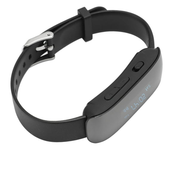 4-32GB Voice Recorder Smart Watch, Voice Activated Recorder with Moisturizing Eye Screen, Ergonomic Noise Reduction Bracelet Recording Device, MP3, for Learning, Lectures, Meetings