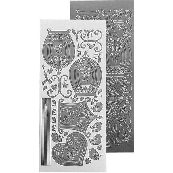 LeCrea Design Sticker Silver