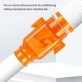 thumbnail image 5 of Sturdy Air Conditioning Drainage Valves Backflow PVC Stainless Steel Texture Suitable for Cooling Systems, 5 of 10
