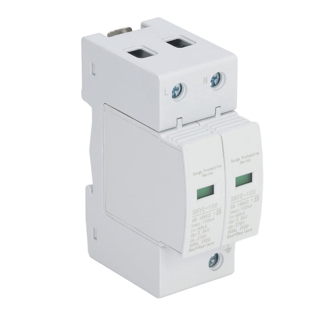 Protector contra sobretensiones doméstico, dispositivo de protección contra sobretensiones Dispositivo de protección contra sobretensiones 100KA Protector de voltaje doméstico Estético elegante NikouMX herramienta