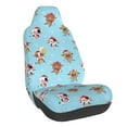 thumbnail image 1 of Wukai winter cow cute Full Set Car Seat Covers with Soft Padding Universal Auto Front Seats Protector and Cushion Mat, 1 of 5