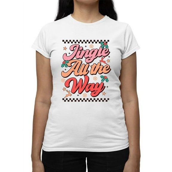 Jingle All the Way - Holiday Vibes Tee