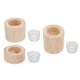 thumbnail image 5 of Copa De Vela De Madera, Decoración De Escritorio Candelabro De Madera 3 Piezas Práctico Romántico Para Sauna Para Oficina Para Incienso ANGGREK Descripción de la referencia, 5 of 5