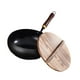 thumbnail image 5 of Distribución de sartenes de hierro Utensilios de cocina Sartén de hierro Wok antiadherente para estufas de gas Todo 20 centímetros, 5 of 9