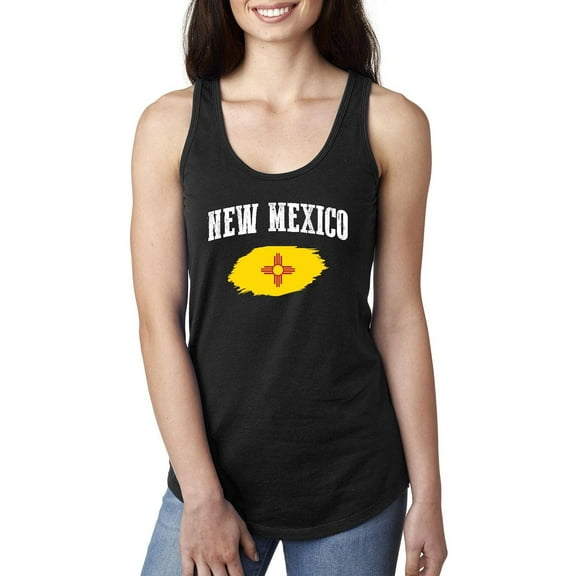 MmF - Women's Racerback Tank Top, up to Women Size 2XL - New Mexico