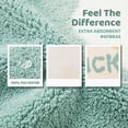 thumbnail image 3 of Unique Bargains Printed Rug Ultra Soft Absorbent Plush Bath Mat Rainbow Pattern 30" x 18", 3 of 7