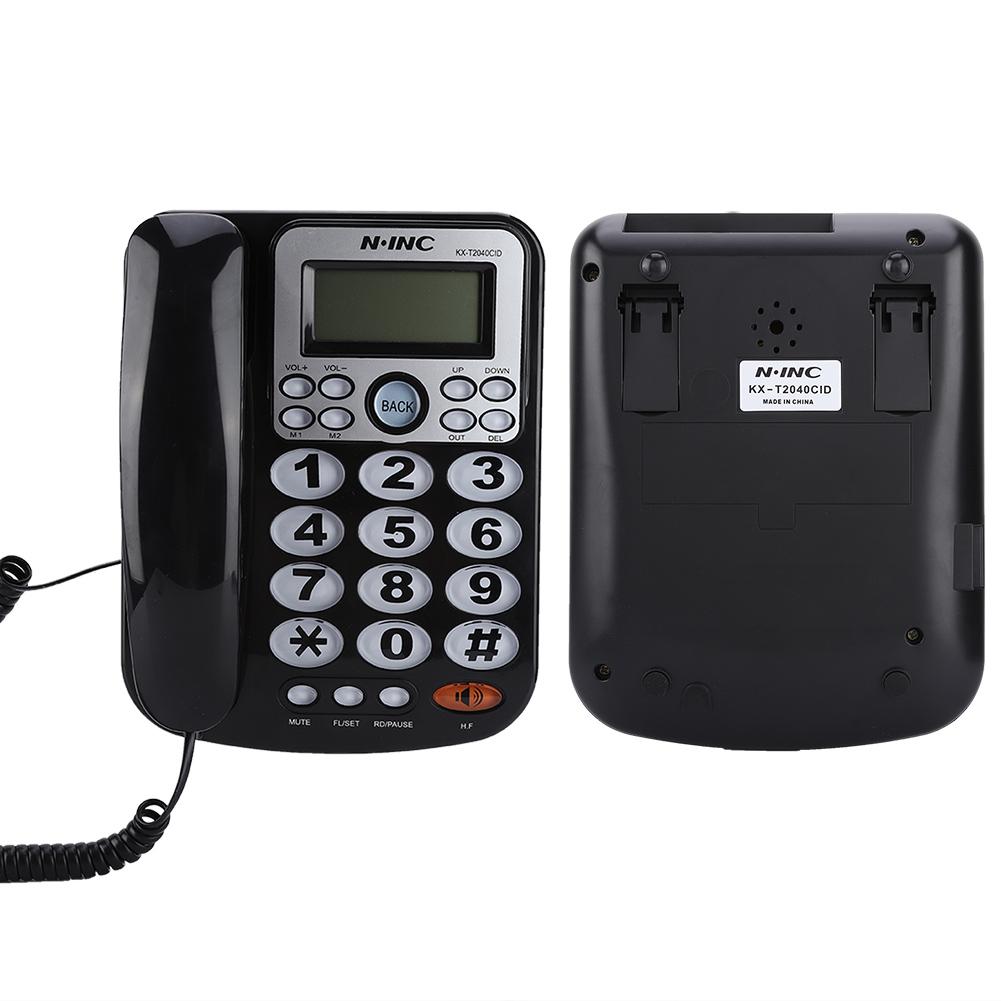 LYUMO Dualport Corded Telephone With Caller ID Display With