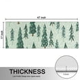thumbnail image 5 of Kitchen Rugs Sets Of 2,Light Green Christmas Tree Pattern Anti Fatigue Kitchen Mat Rugs Non Slip Washable,Decorative Kitchen Floor Mats for Kitchen,Sink,Laundry,17"X47", 5 of 5
