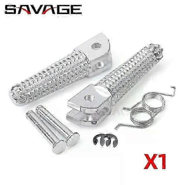 Front Footrest Foot Peg Fit For YAMAHA YZF R125 R25 R3 MT125 MT25 MT03 MT09 FZ09 MT10 MT07 FZ6 XJ6 Motorcycle Rider Foot Rests Pedal