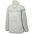 thumbnail image 3 of Women's G-III 4Her by Carl Banks Gray Houston Texans Sherpa Quarter-Zip Jacket, 3 of 3