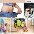thumbnail image 4 of SUOSDEY Buckle Free Belt for Men Women Elastic Side Belt for Jeans 2 Pack, 4 of 7