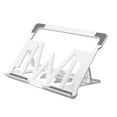 thumbnail image 1 of Soporte plegable Pisexur para portátiles y tabletas, ajustable, universal para equipos de menos de 17 pulgadas, elevable y con disipación de calor, ideal para niños y organizador de electrónica., 1 of 9