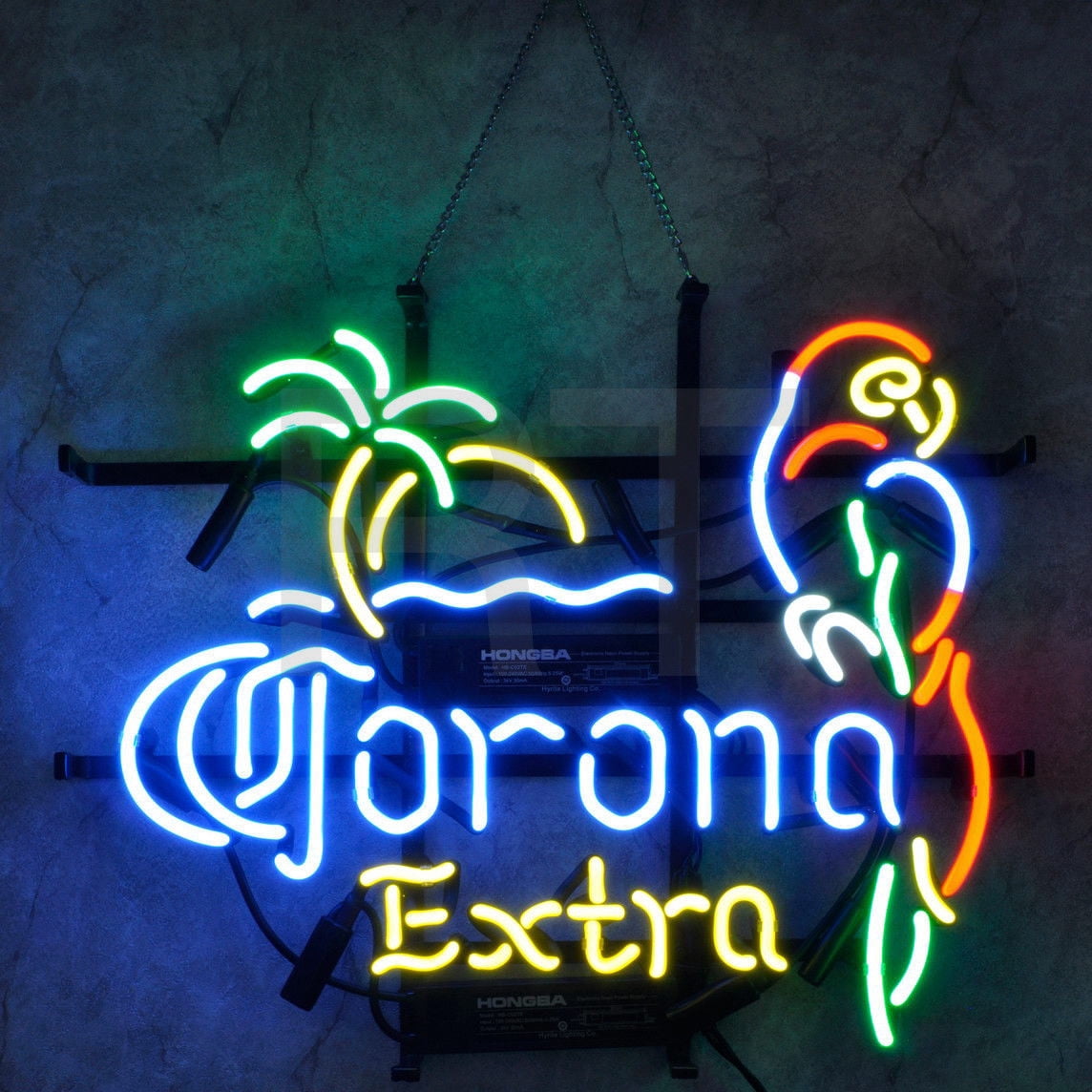 Desung Brand New Corona Extra Parrot Neon Sign Handcrafted Real