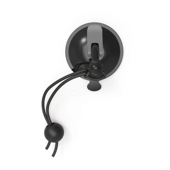 Bracketron Suction Cup XV1-967-2 Griplox; Use To Secure Hats/Life Jackets/Towels/Paddles; Black; Pack Of 3