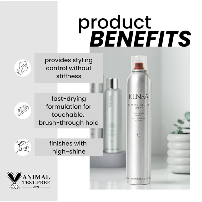 Kenra Perfect Medium Spray #13 - Medium Hold, Rapid Styling