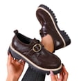 thumbnail image 3 of SDNall Women's Casual Loafers With Cushioned Insole, Slip-On Design And Durable Rubber Outsole For All-Day Comfort, 3 of 8