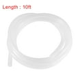 thumbnail image 5 of Uxcell 10mm ID 14mm OD 10ft Silicone Tubing Silicone Rubber Tube Air Hose Water Pipe Clear with Clamps, 5 of 5