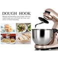 thumbnail image 5 of MURENKING Professional Stand Mixer, MK37 500W 5-Qt Bowl 6-Speed Tilt-Head Food Electric Mixer Kitchen Machine,Plastic (Champagne), 5 of 5