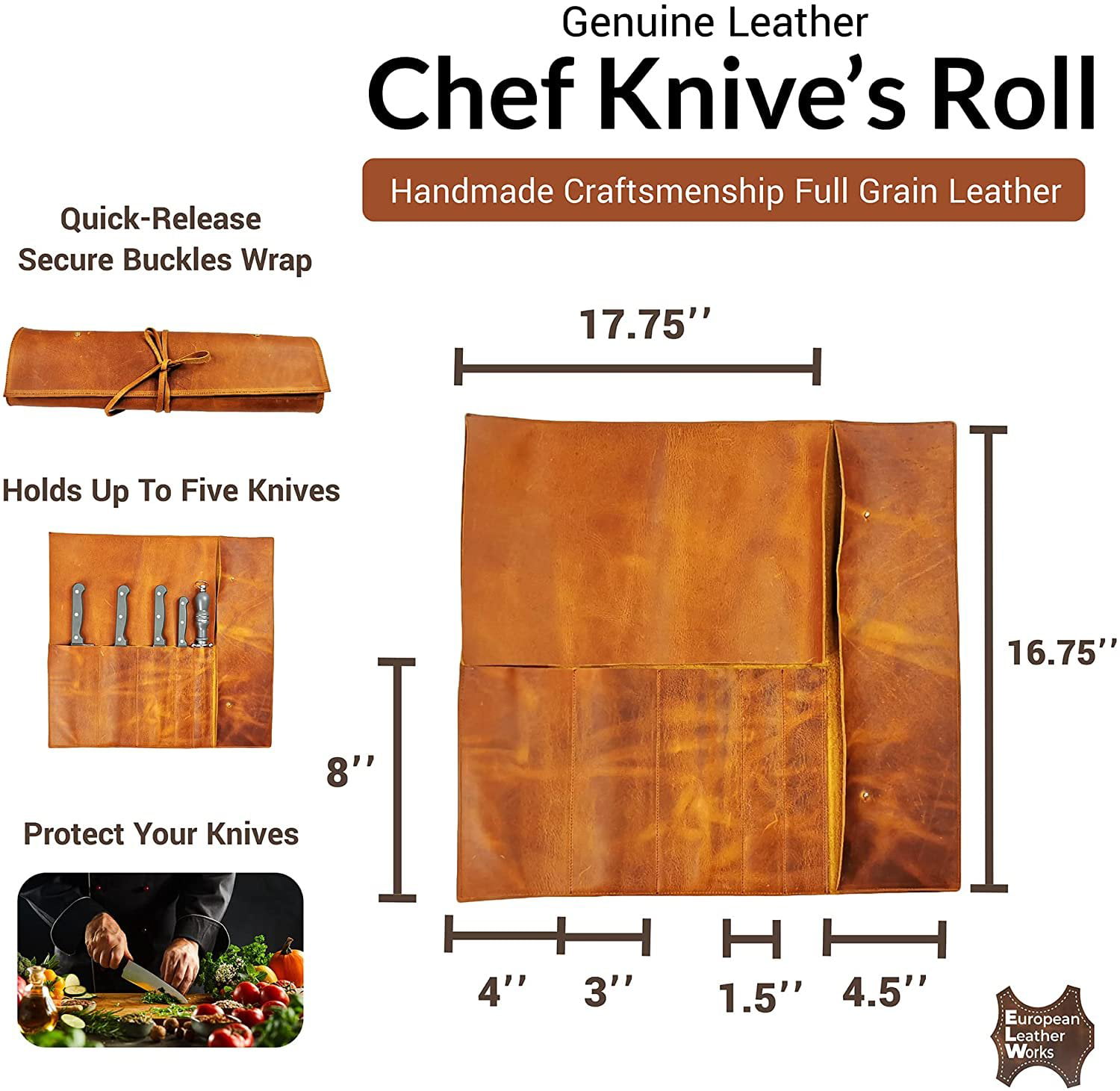 Leather Chef Knife and Tool Holster – Whitaker Leather