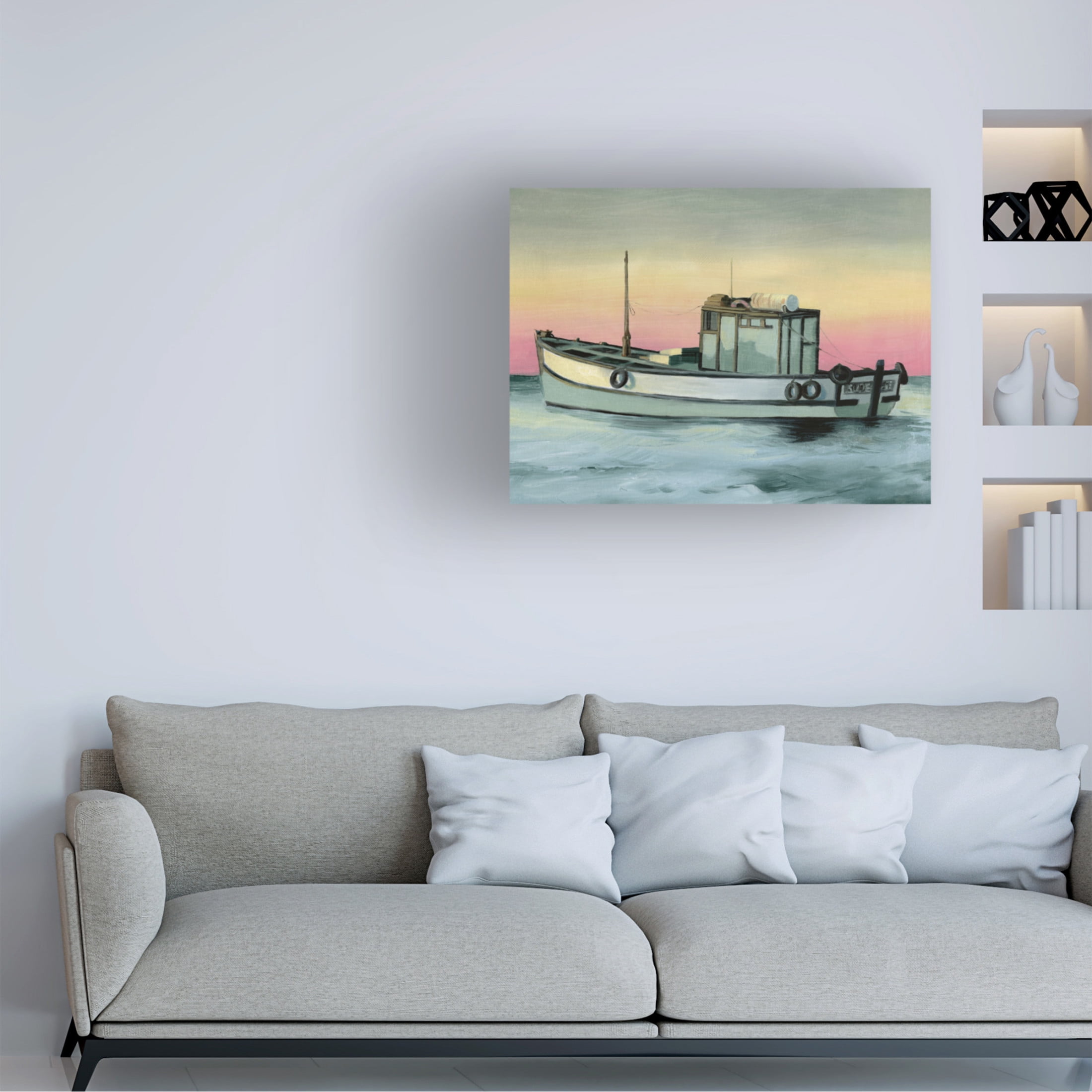 Trademark Fine Art Grace Popp Golden Hour Casting II Canvas Wall Art