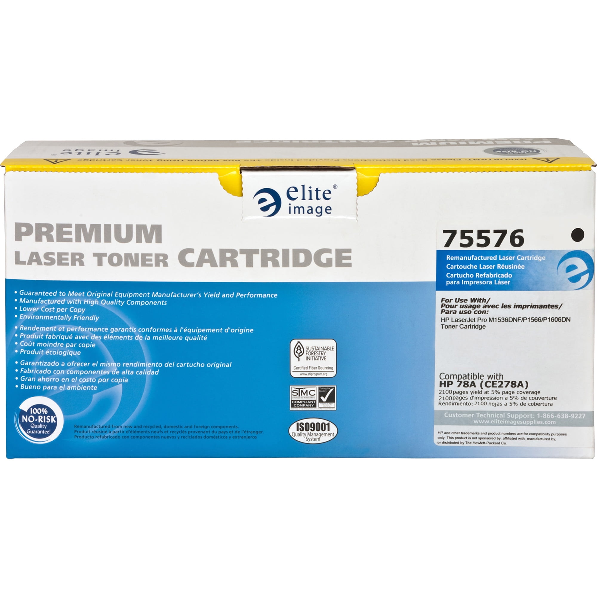 Remanufactured Elite Image Toner Cartridge - Alternative for HP 78A (CE278A)
