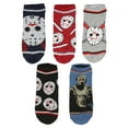 thumbnail image 4 of Friday The 13th Jason Voorhees Hockey Mask Ankle Socks 5PK for Men and Women, 4 of 5